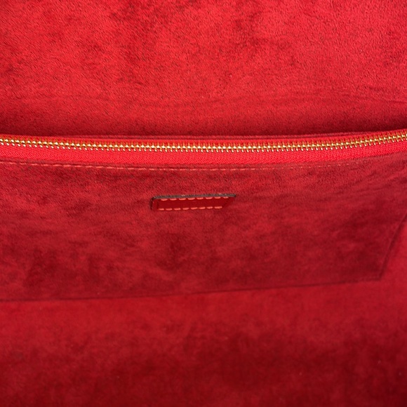 (MT68) Authentic Louis Vuitton 45 Epi Solferino w/Soufflot Pochette - Picture 14 of 16